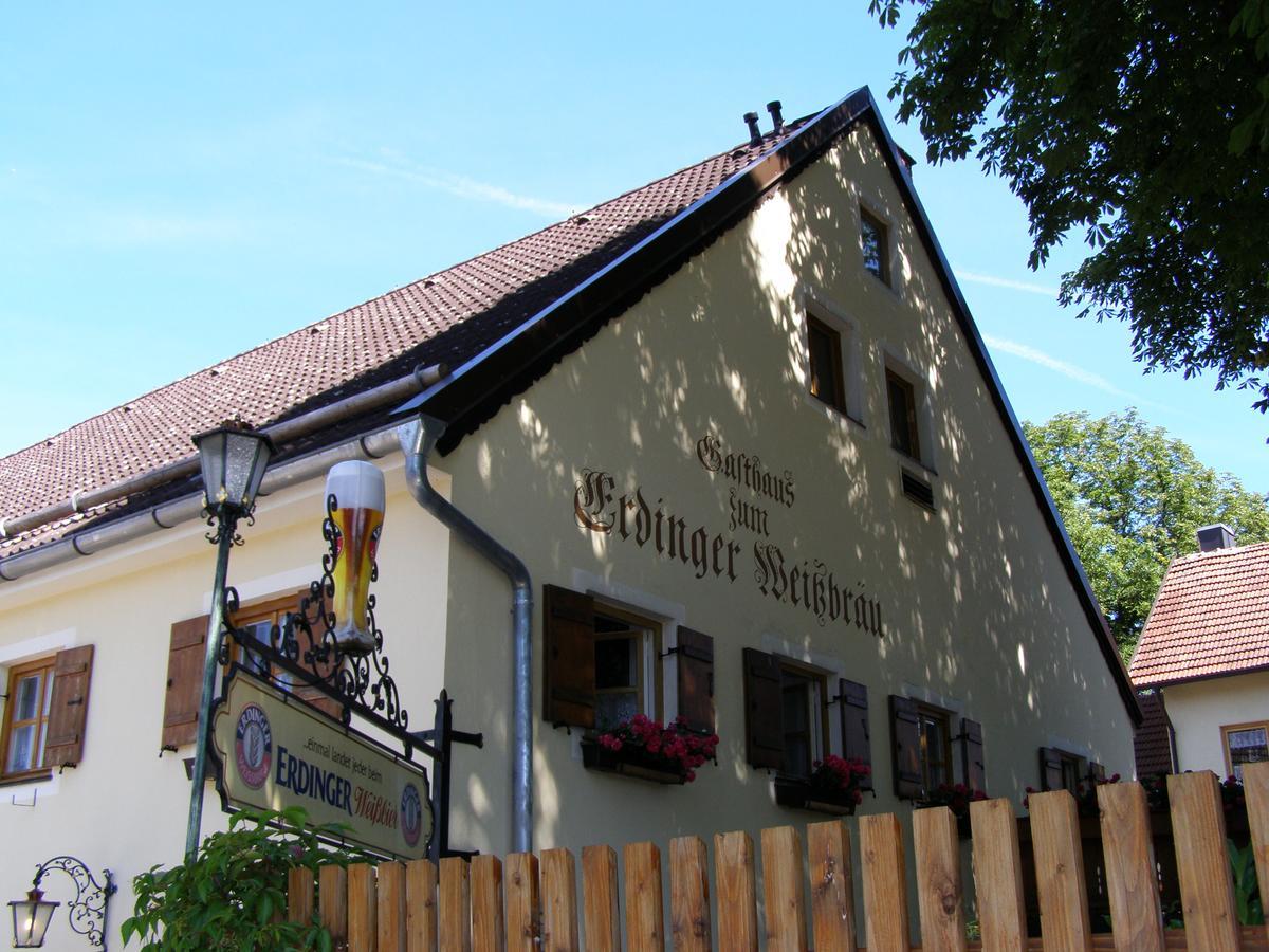 Hotel & Gaststaette Zum Erdinger Weissbraeu Münih Dış mekan fotoğraf