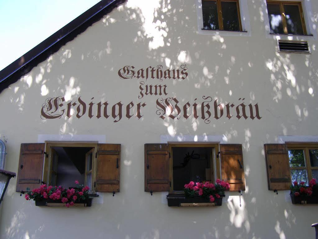 Hotel & Gaststatte Zum Erdinger Weissbrau Münih Dış mekan fotoğraf