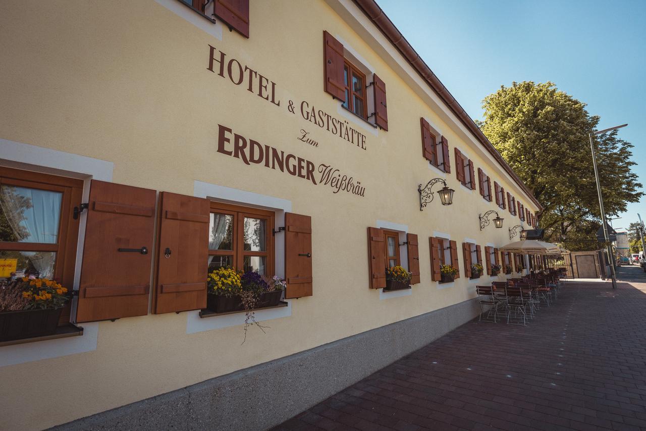 Hotel & Gaststatte Zum Erdinger Weissbrau Münih Dış mekan fotoğraf